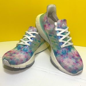 adidas gazelle silver green womens Adidas AE 1 Low Tie Dye Basketball Sneakers – OVERTIME main image 0